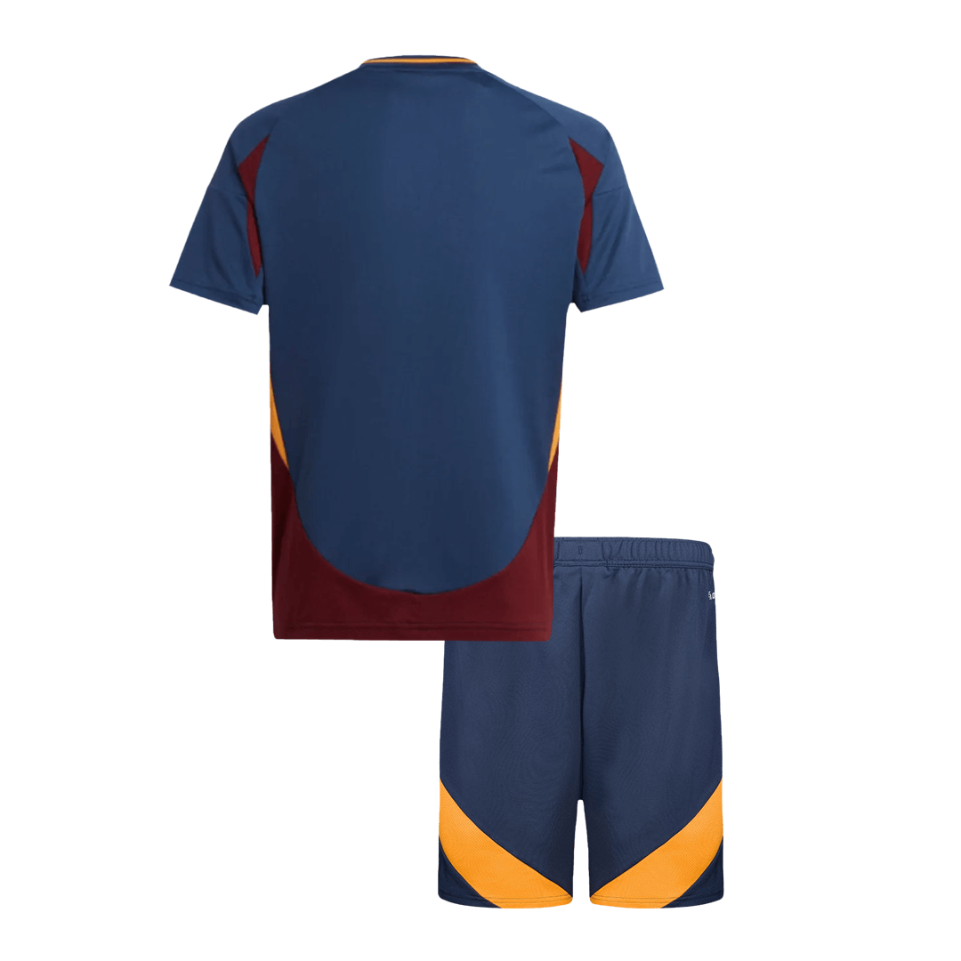 Komplet koszulek piłkarskich dziecięcych Roma Third Away (koszulka + spodenki) 2024/25 Top Koszulki Pilka Sklep