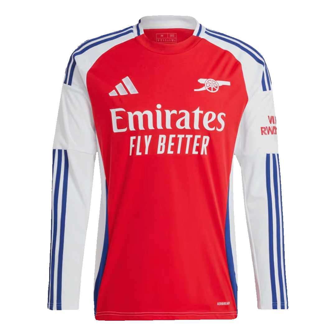 Arsenal Home Shirt Long Sleeve 2024/25