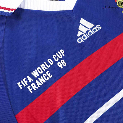 Retro France Home Jersey World Cup 1998 Top Koszulki Pilka Sklep