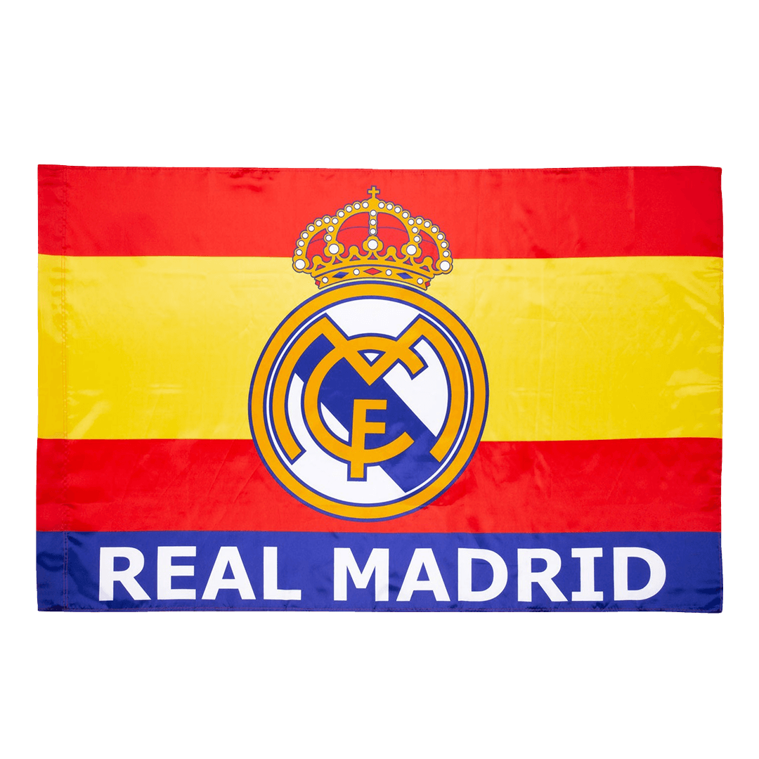 Rote Flagge von Real Madrid