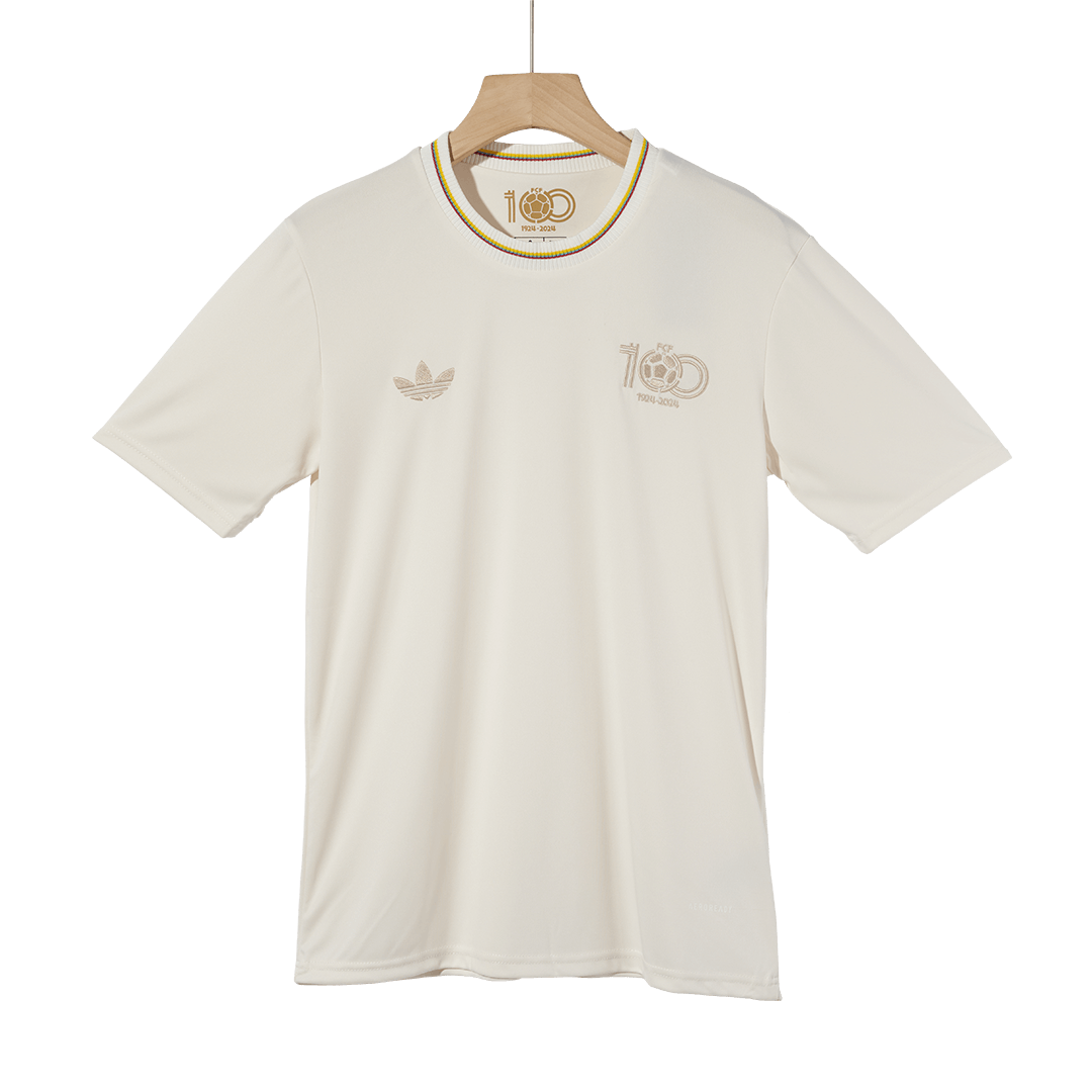 Colombia 100th Anniversary Soccer T-Shirts 2024