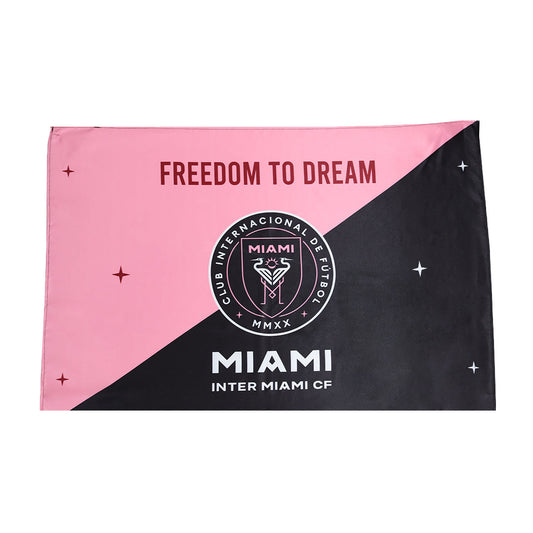 Inter Miami CF Flag Pink and Black