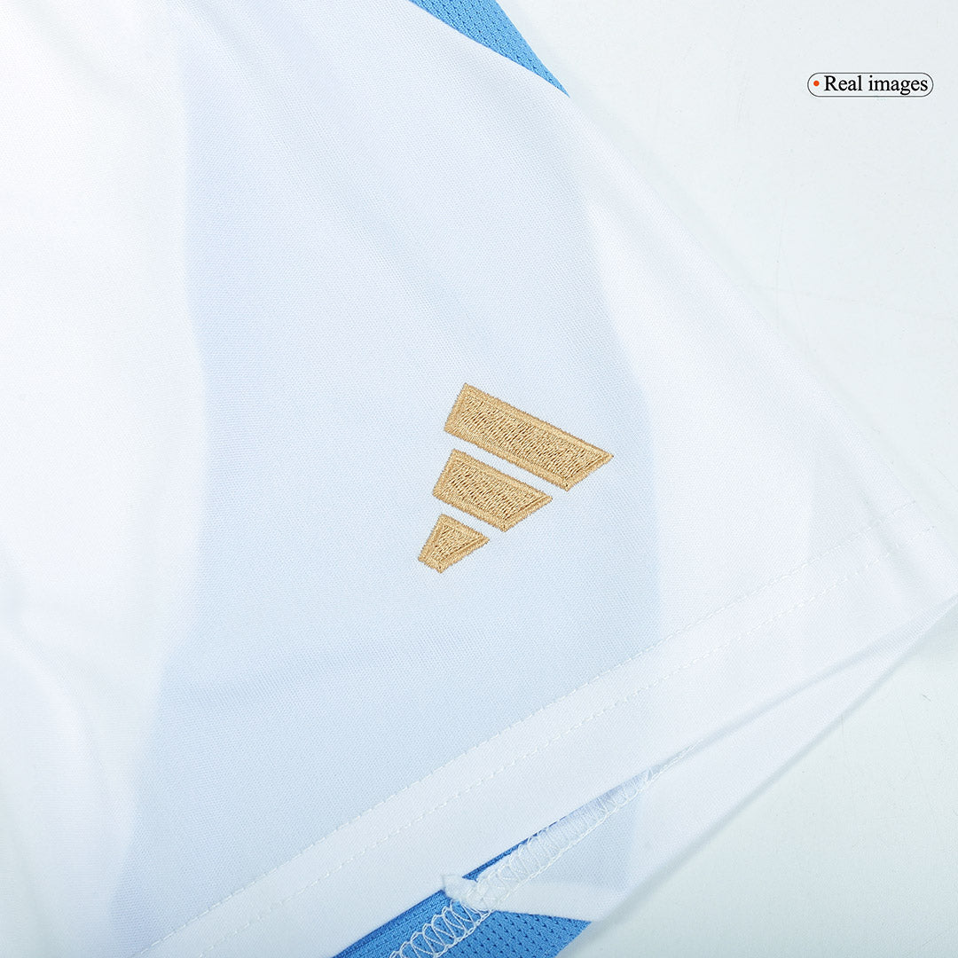 Argentina Home Soccer Shorts Copa América 2024