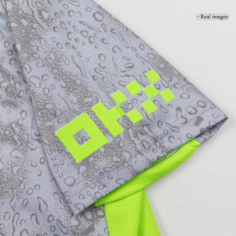 Kid's Manchester City Third Away Soccer Jersey Kit(Jersey+Shorts) 2025/26 Top Koszulki Pilka Sklep