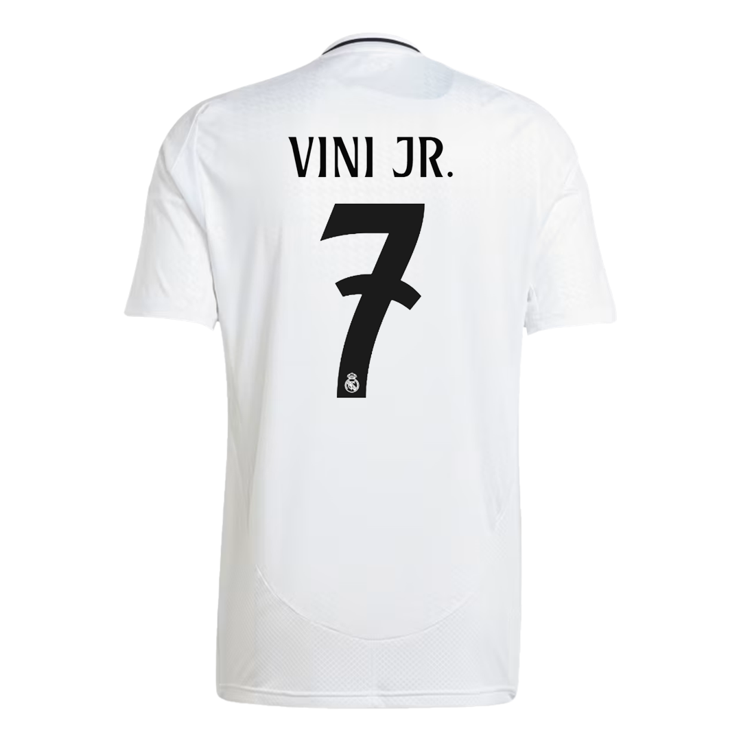 VINI JR. #7 Real Madrid Home Football Shirt 2024/25