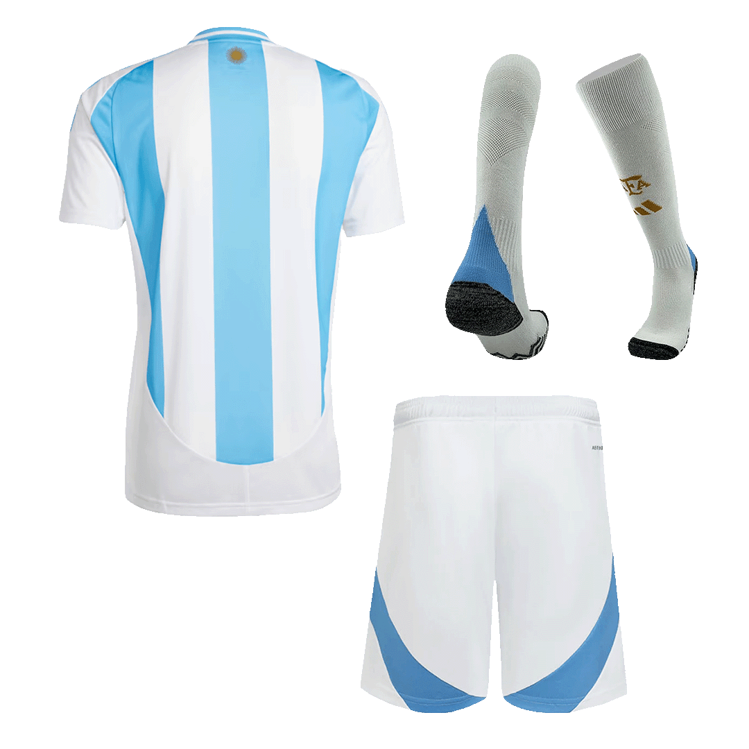 [Super Quailty] Men's Argentina Home Jersey Full Kit 2024 Top Koszulki Pilka Sklep