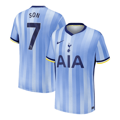 Hochwertiges SON #7 Tottenham Hotspur 2024/25 Auswärts-Fußballtrikot für Herren