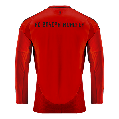 Męska Domowa Koszulka z Długim Rękawem Bayern Munich 2024/25