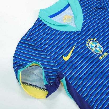 Kid's Brazil Away Jerseys Full Kit Copa América 2024