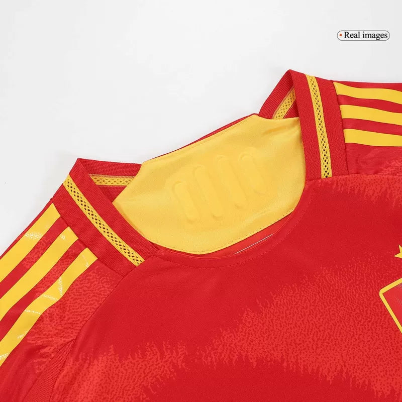 Wersja gracza Spain Domowa koszulka piłkarska Euro 2024 Top Koszulki Pilka Sklep