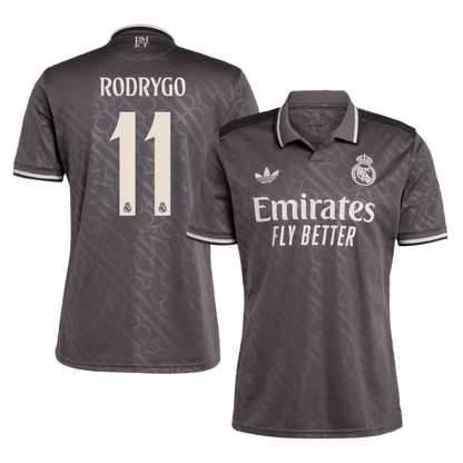 RODRYGO #11 Real Madrid Third Away Football Shirt 2024/25