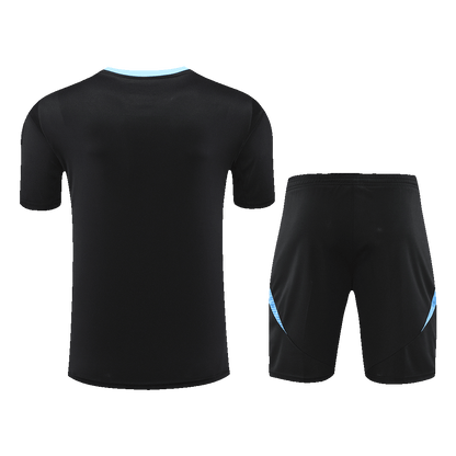Men's Argentina Pre-Match Jersey (Jersey+Shorts) Kit Copa América 2024 Top Koszulki Pilka Sklep
