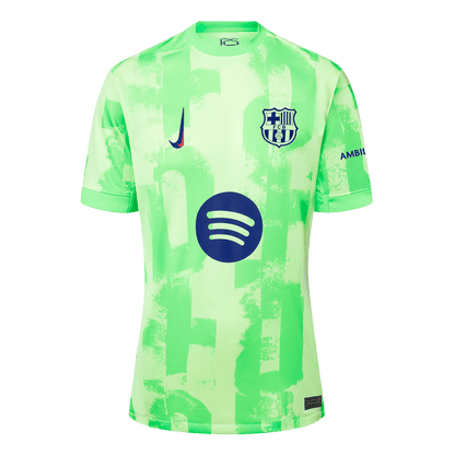 Koszulka Barcelona trzecia wyjazdowa 2024/25 LEWANDOWSKI #9 - UCL (Spotify Logo Without Text)