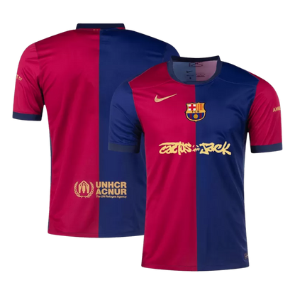 Wersja gracza FC Barcelona x Travis Scott Edycja limitowana 2024/25 Koszulka Top Koszulki Pilka Sklep