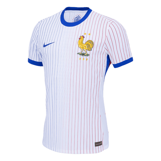 Men's France Away Player Version High Quality Euro 2024 Football Shirt - Fitted cut