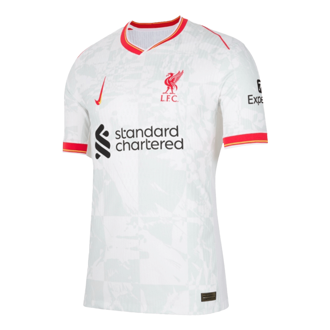 Hochwertiges Liverpool Third Away-Spielerversion 2024/25 Fußballtrikot für Herren