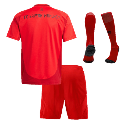 Bayern München 2024/25 Heimtrikot für Kinder (Trikot + Shorts + Socken)