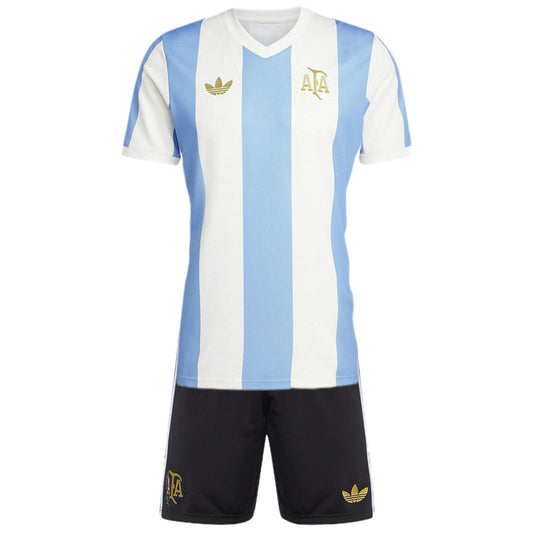 Kids Argentina 50th Anniversary Jersey Kit 2024 Top Koszulki Pilka Sklep
