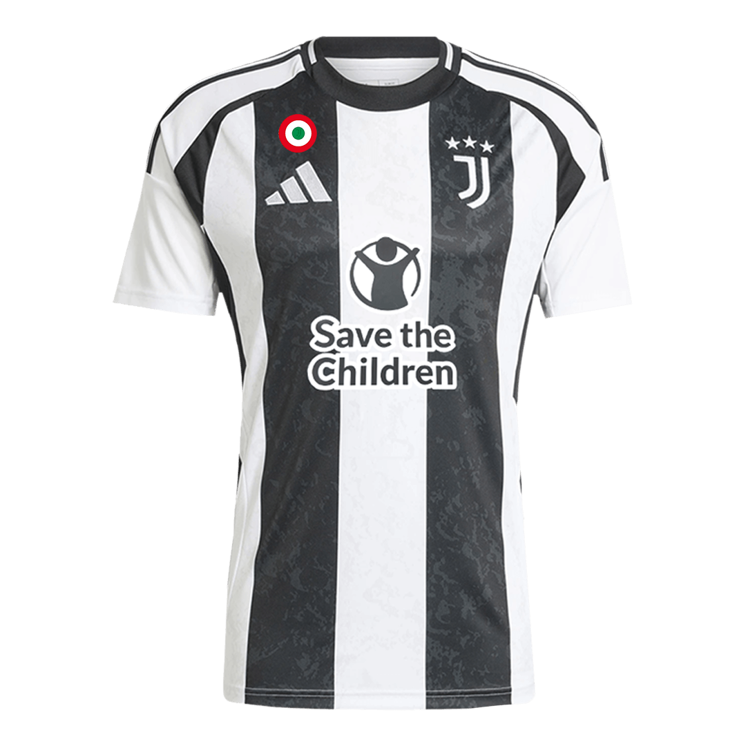 Męska Koszulka Domowa Juventus 2024/25 - Save The Children Sponsor