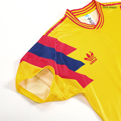 Colombia Home Retro Soccer Jersey 1990