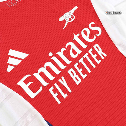 Hochwertiges Arsenal-Fußballtrikot für Herren, Heimspielerversion, 2024/25