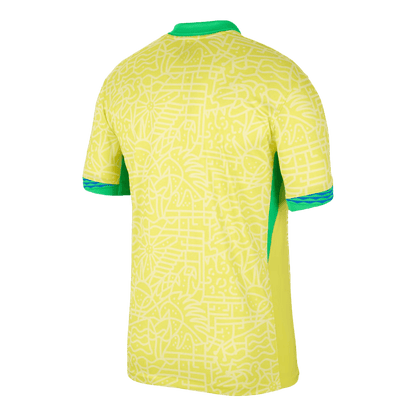 Player Version Brazil Home Soccer Jersey Copa América 2024 Top Koszulki Pilka Sklep