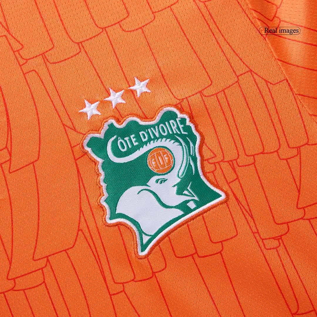 Côte d'Ivoire Home Soccer Jersey 2024/25 Top Koszulki Pilka Sklep