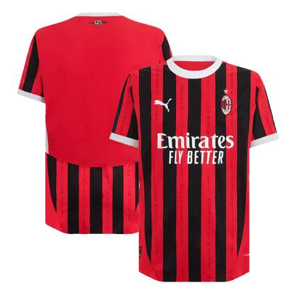 Męska wersja AC Milan Football Jersey Home 2024/25-Slim Fit