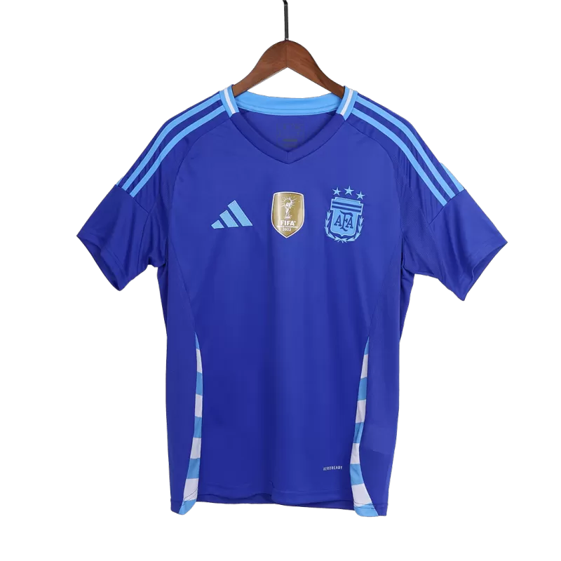 Koszulka wyjazdowa reprezentacji Argentyny 2024 Top Koszulki Pilka Sklep