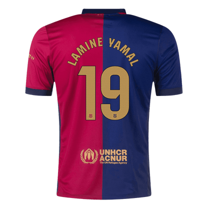 Barcelona Home Shirt 2024/25 LAMINE YAMAL #19