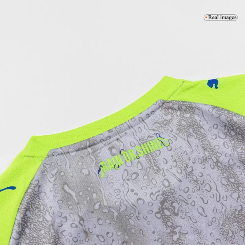 Kid's Manchester City Third Away Soccer Jersey Kit(Jersey+Shorts) 2025/26 Top Koszulki Pilka Sklep