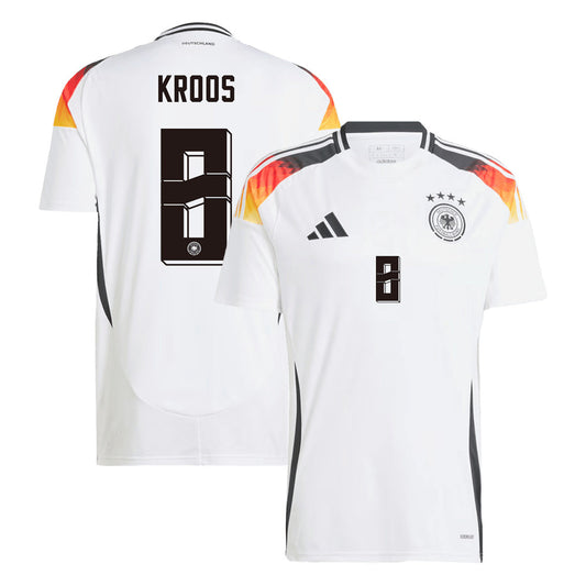 [Super jakość] Męska domowa tanie koszulki piłkarskie Germany KROOS #8 Euro 2024 Top Soccer World Shop