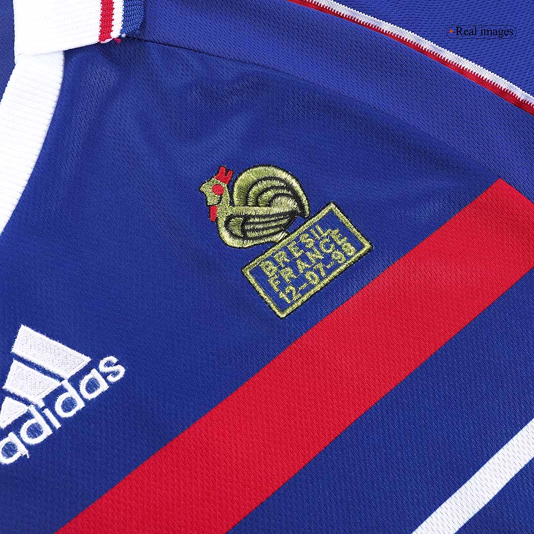 Retro France Home Jersey World Cup 1998 Top Koszulki Pilka Sklep