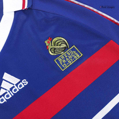 Retro France Home Jersey World Cup 1998 Top Koszulki Pilka Sklep