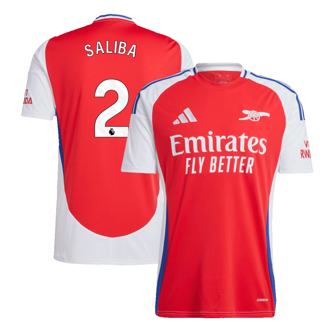 Arsenal Heimtrikot 2024/25 SALIBA #2