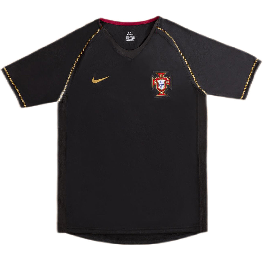 Klasyczna koszulka wyjazdowa Portugalii 2006 Top Koszulki Pilka Sklep
