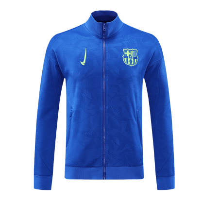 Barcelona 2024/25 Trainingsjacke für Herren, Blau