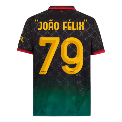 AC Milan Czwórka Wyjazdowa Koszulka Piłkarska 2024/25 – JOÃO FÉLIX #79