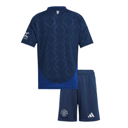 Manchester United Auswärtstrikot für Kinder (Trikot + Shorts) 2024/25