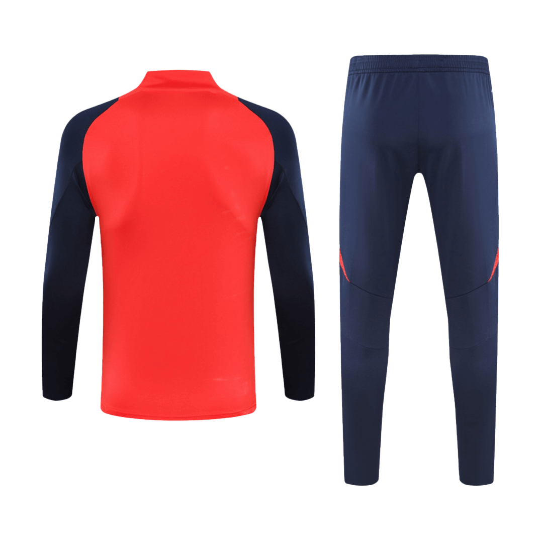 Manchester United Zip-Up-Set (Oberteil + Hose) für Herren 2024/25