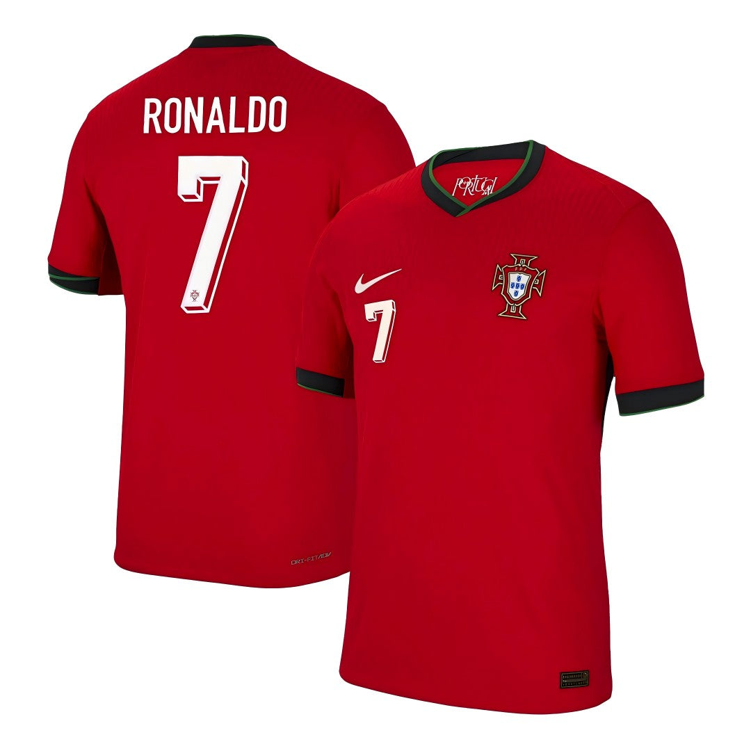 Portugal RONALDO #7 Koszulka meczowa Euro 2024 Top Koszulki Pilka Sklep