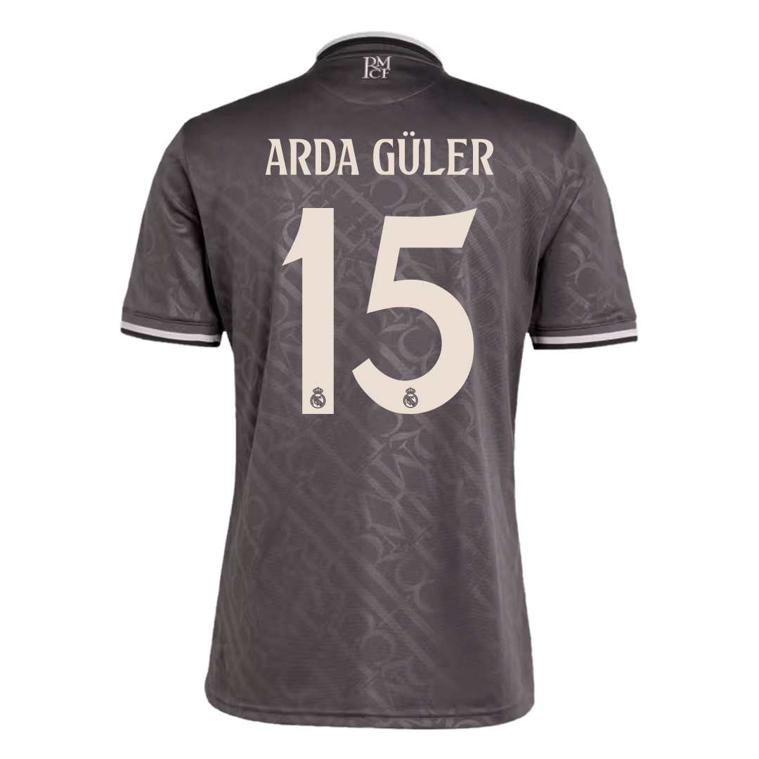 ARDA GÜLER #15 Real Madrid Drittes Auswärts-Fußballtrikot 2024/25