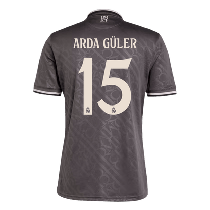 ARDA GÜLER #15 Real Madrid Drittes Auswärts-Fußballtrikot 2024/25