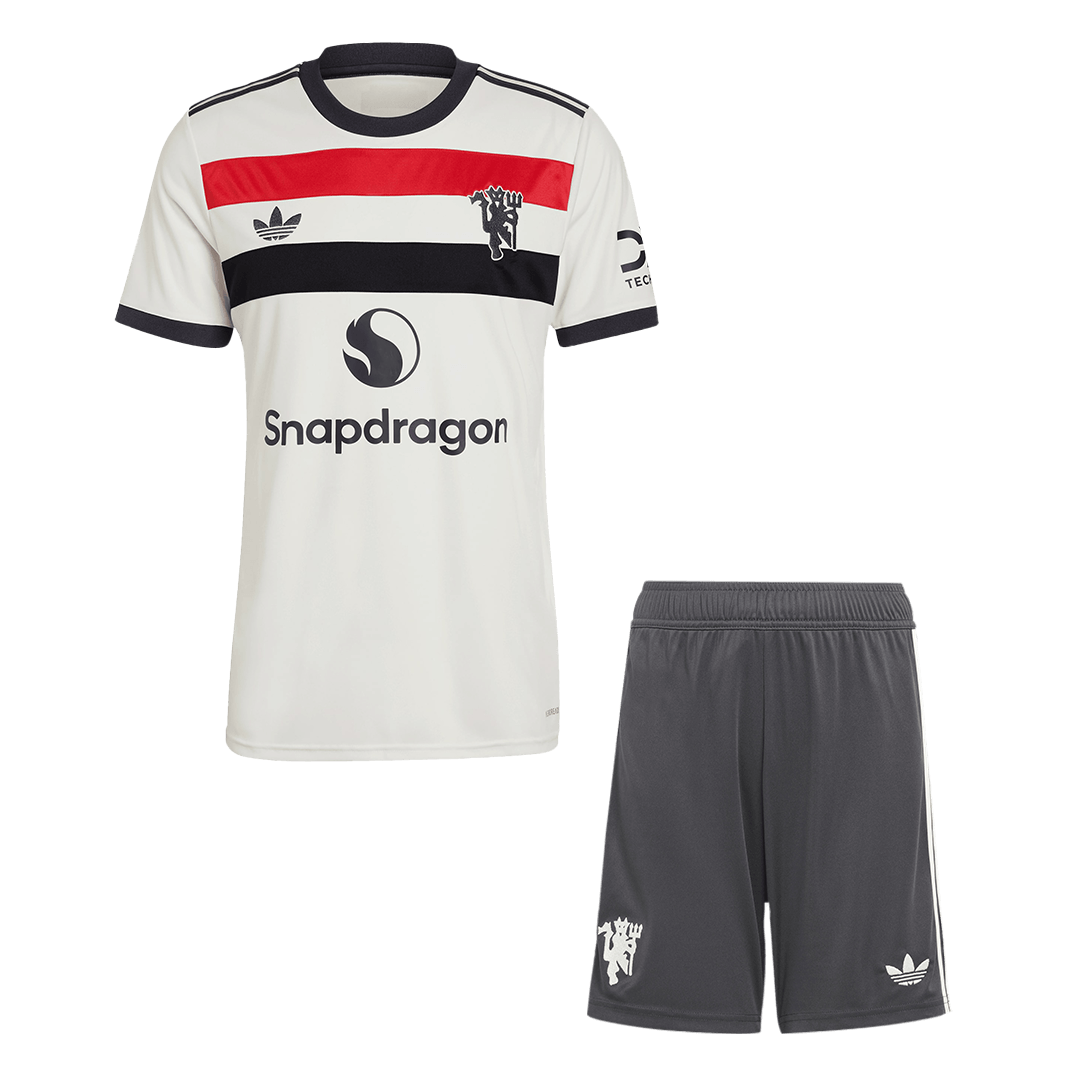 Manchester United Drittes Auswärtstrikot (Trikot + Shorts) 2024/25