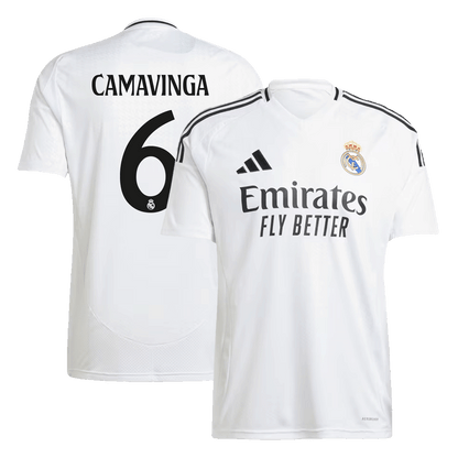 CAMAVINGA #6 Real Madrid Home High Quality Football Shirt 2024/25