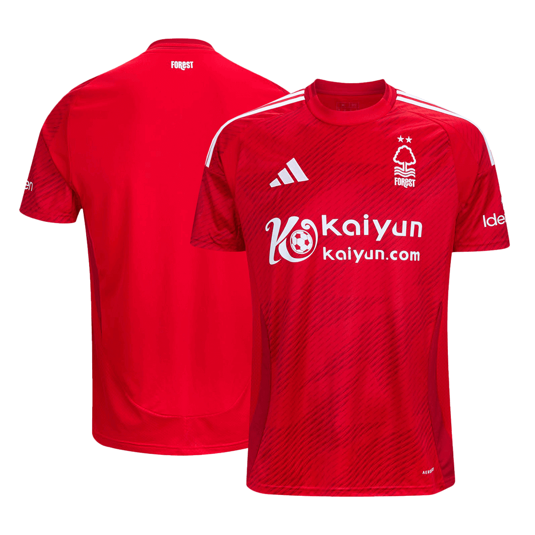Nottingham Forest Home  Soccer Jersey 2024/25 Top Soccer Jerseys Store
