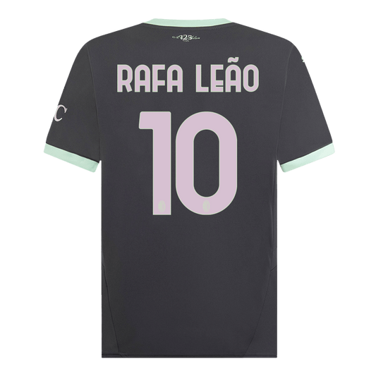 Męska koszulka wyjazdowa RAFA LEÃO #10 AC Milan Third Away 2024/25