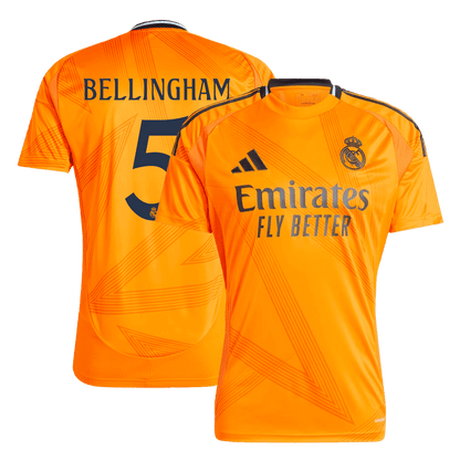 BELLINGHAM #5 Męska koszulka wyjazdowa Real Madrid 2024/25