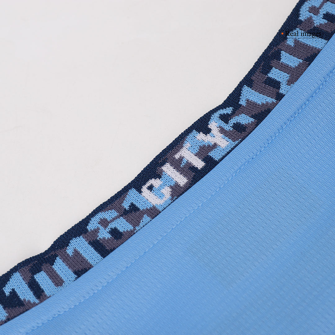 Manchester City Home Koszulka piłkarska z długim rękawem 2024/25