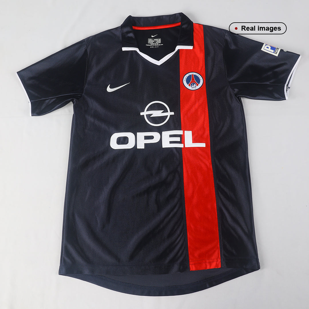Retro 2001/02 PSG Home Soccer Jersey Top Koszulki Pilka Sklep